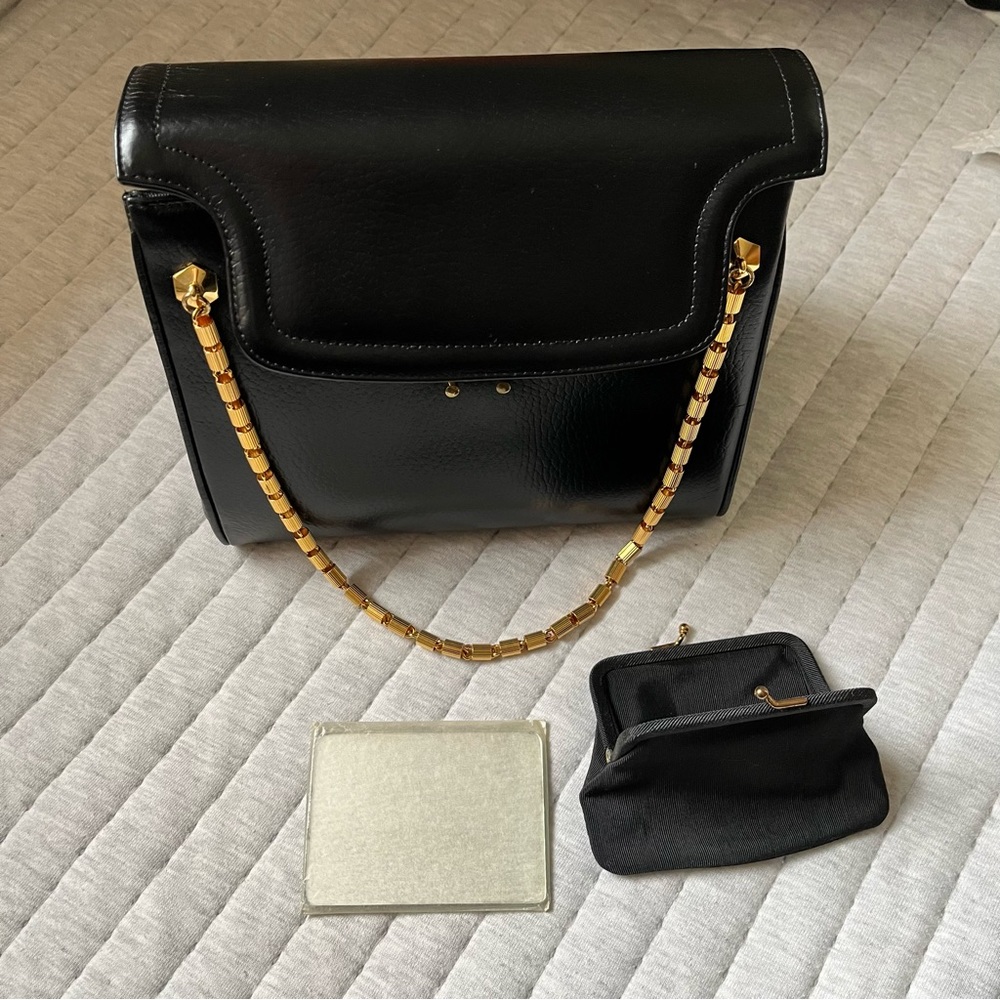 Vintage Coblentz Black Leather Purse